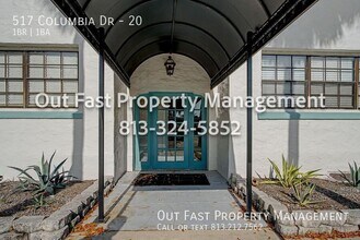 517 Columbia Dr, Unit 20 in Tampa, FL - Foto de edificio - Building Photo