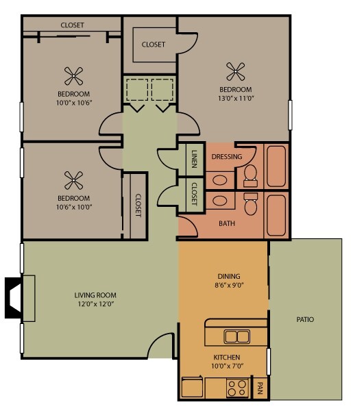 Pavilion Apartments in Arlington, TX