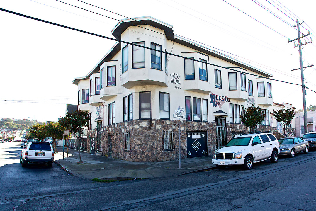 1101 Phelps St in San Francisco, CA - Foto de edificio