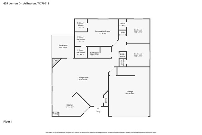 405 Lemon Dr in Arlington, TX - Building Photo - Building Photo