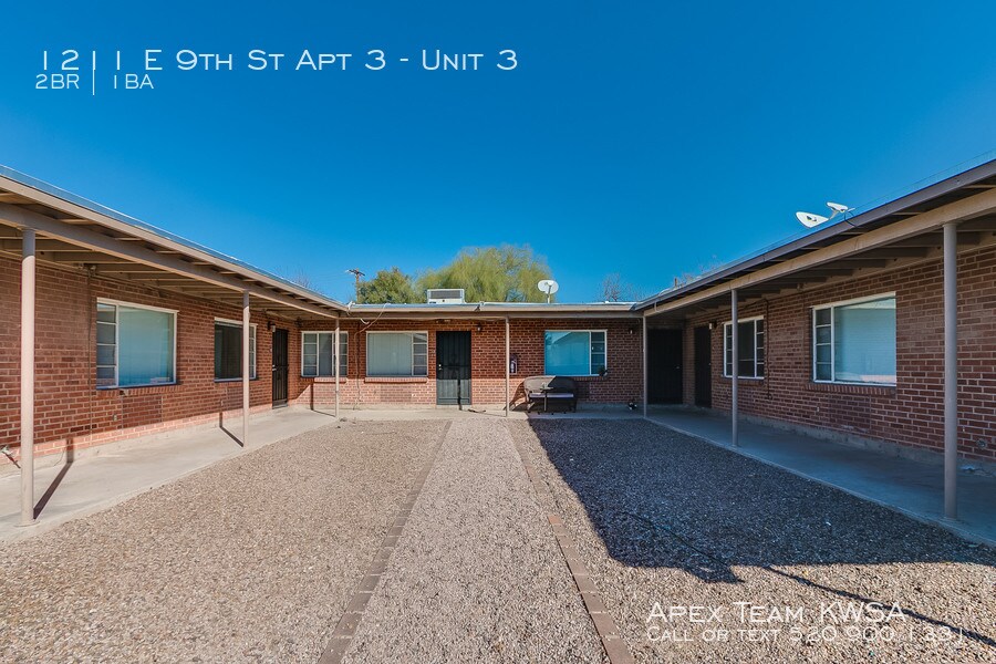 1211 E 9th St-Unit -Unit 3 in Tucson, AZ - Foto de edificio