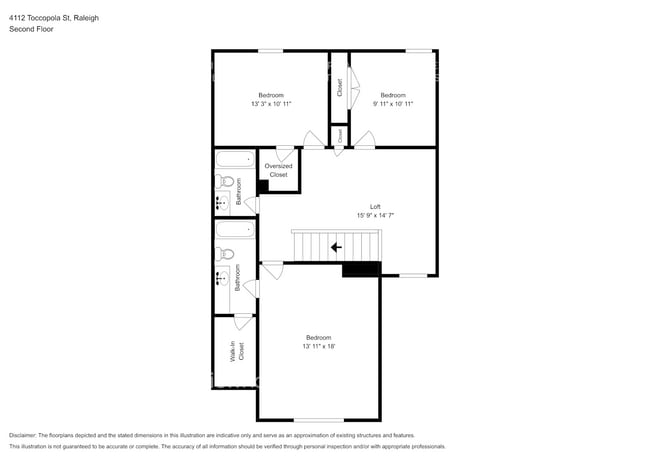 4112 Toccopola St in Raleigh, NC - Building Photo - Building Photo