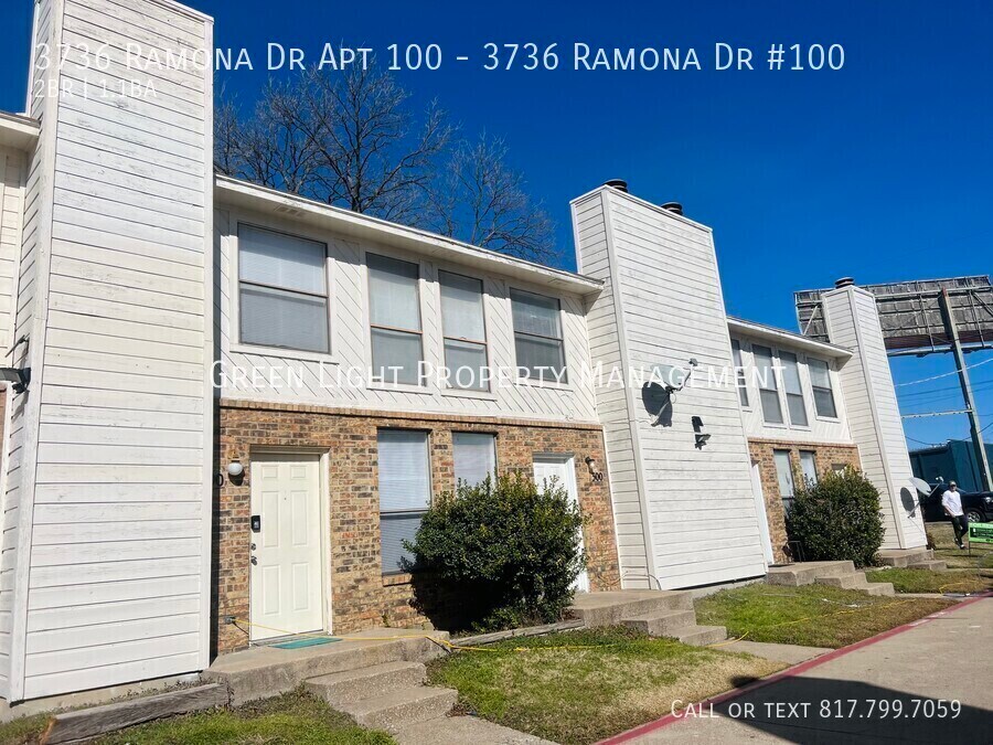 3736 Ramona Dr-Unit -3736 Ramona Dr #100 in Fort Worth, TX - Building Photo
