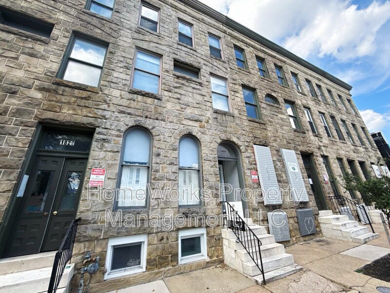 1824 St Paul St in Baltimore, MD - Building Photo