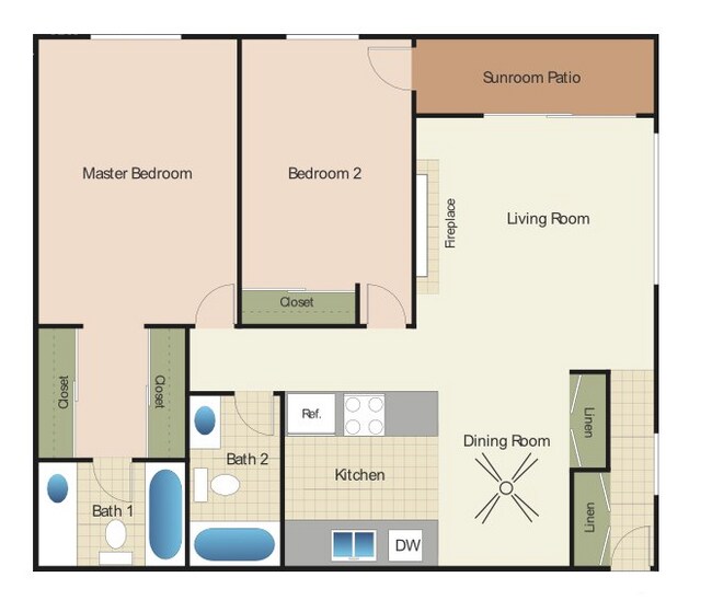 Elan Bella Mer Coronado in Coronado, CA - Foto de edificio - Floor Plan