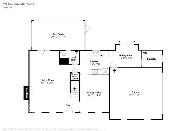 2536 Ashworth Lake Rd in Snellville, GA - Building Photo - Building Photo