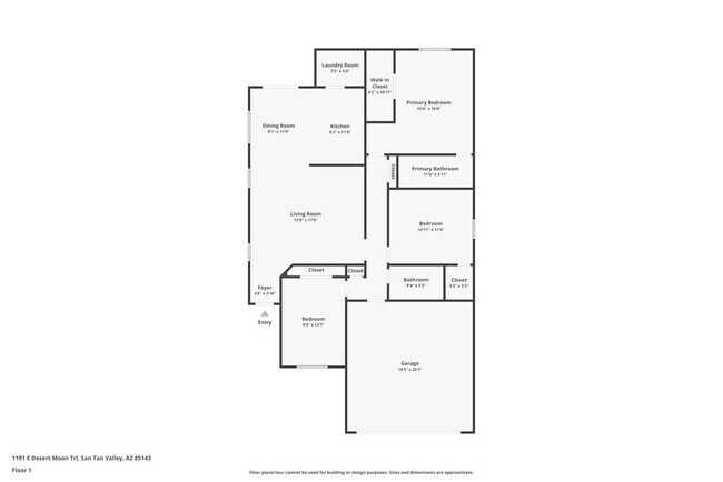 1191 E Desert Moon Trail in San Tan Valley, AZ - Building Photo - Building Photo