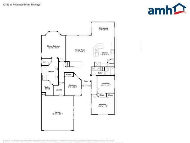 12733 W Rosewood Dr in El Mirage, AZ - Foto de edificio - Building Photo