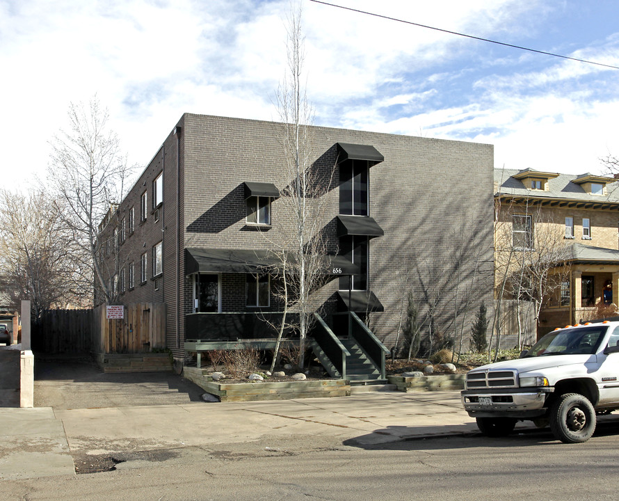 656 Logan St in Denver, CO - Foto de edificio