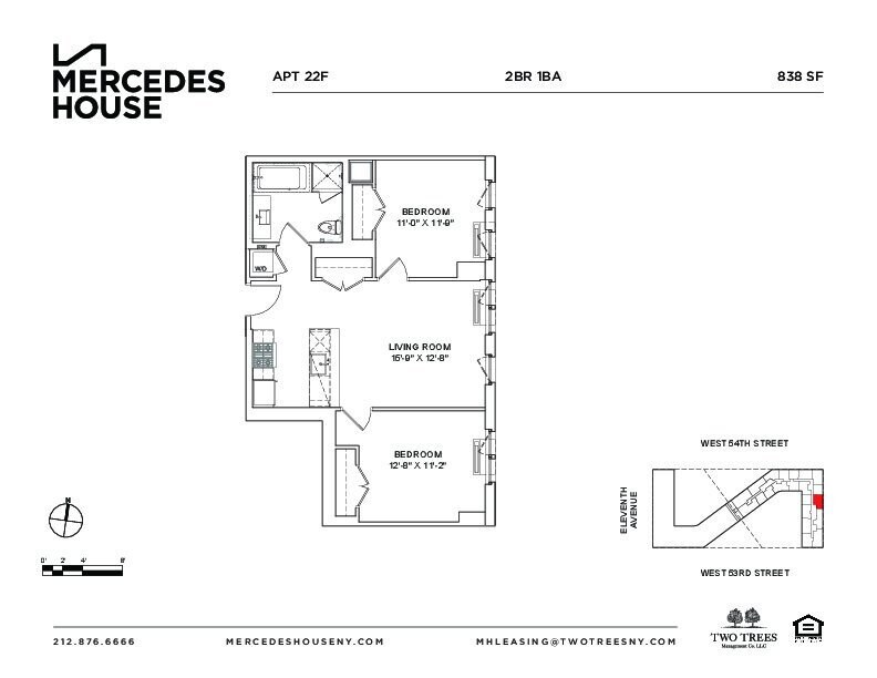 550 W 54th St in New York, NY - Building Photo