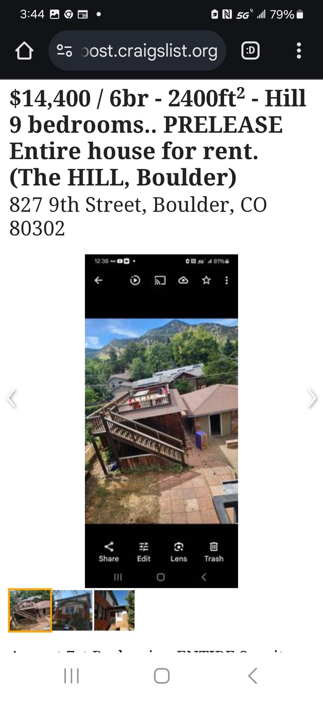 827 9th St in Boulder, CO - Building Photo - Building Photo