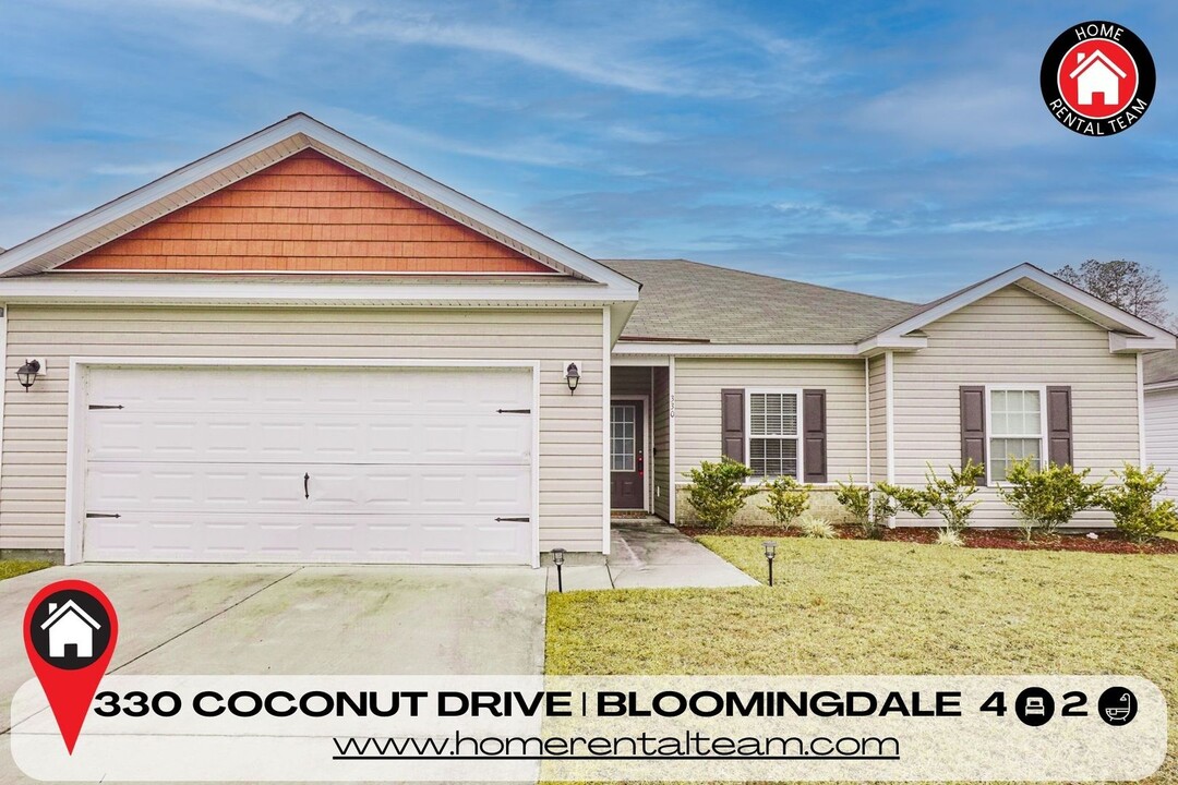 330 Coconut Dr in Bloomingdale, GA - Foto de edificio