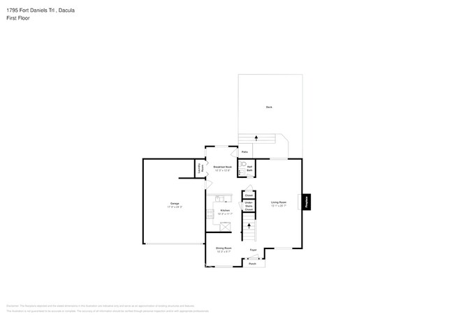 1795 Fort Daniels Trail in Dacula, GA - Foto de edificio - Building Photo