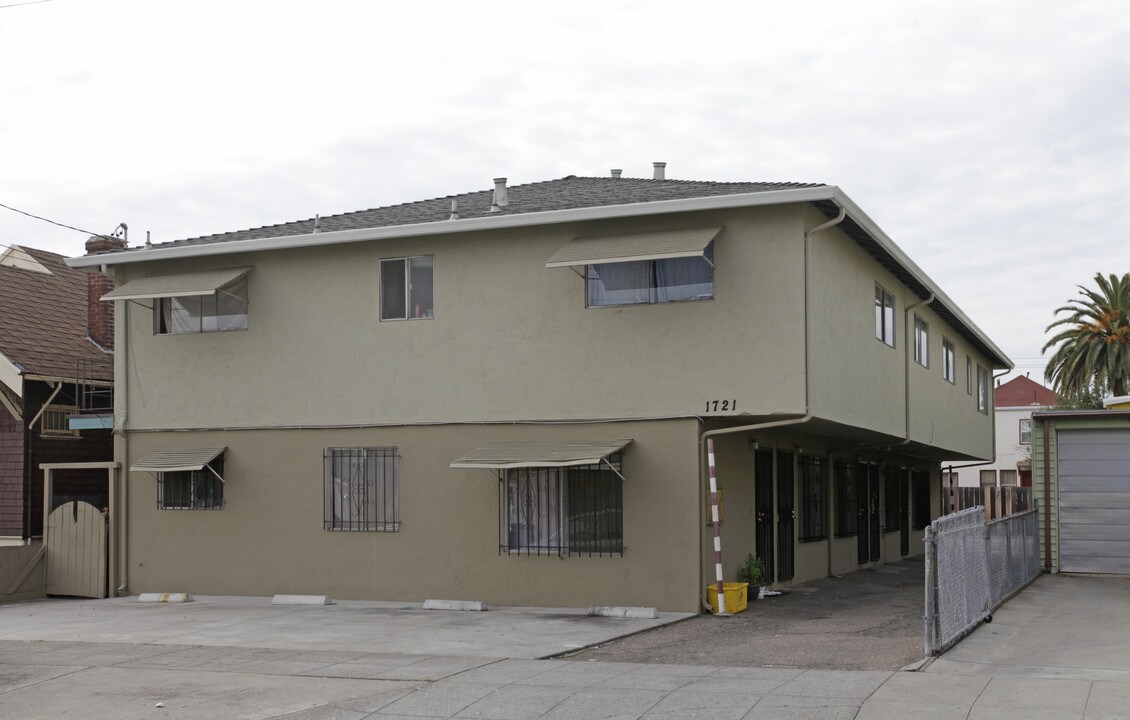 1721 33rd Ave in Oakland, CA - Foto de edificio