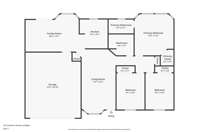 1611 S 63rd Dr in Phoenix, AZ - Foto de edificio - Building Photo