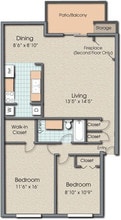 The Villas of Quail Creek in Austin, TX - Building Photo - Floor Plan