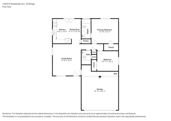 12425 W Sweetwater Ave in El Mirage, AZ - Foto de edificio - Building Photo
