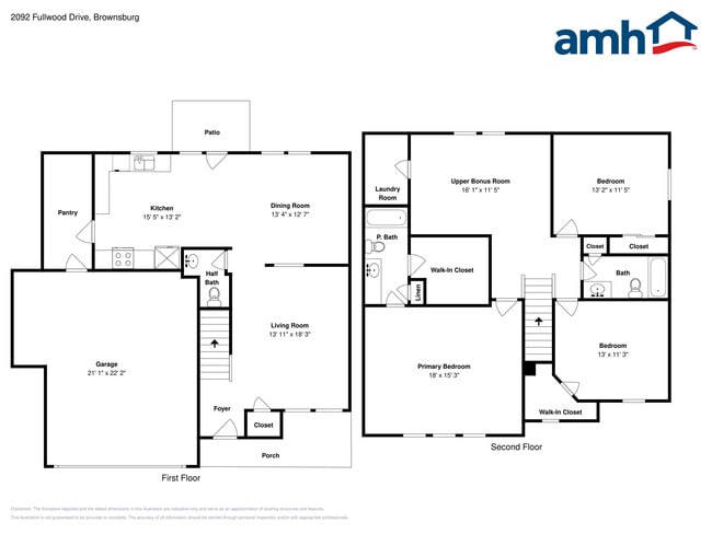 2092 Fullwood Dr in Brownsburg, IN - Foto de edificio - Building Photo