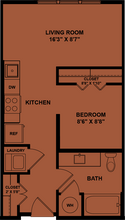 Augustine in Austin, TX - Building Photo - Floor Plan