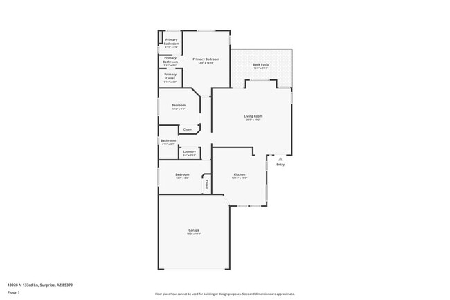 13928 N 133rd Ln in Surprise, AZ - Foto de edificio - Building Photo