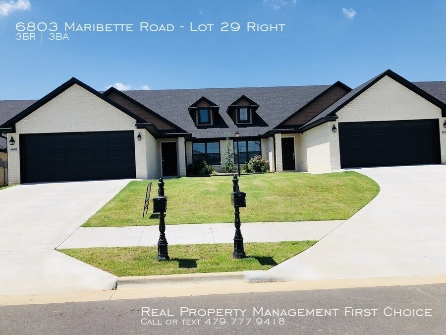 6803 MARIBETTE RD-Unit -Lot 29 Right in Fort Smith, AR - Building Photo