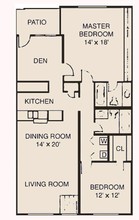 Robinson Apartments in El Paso, TX - Building Photo - Floor Plan