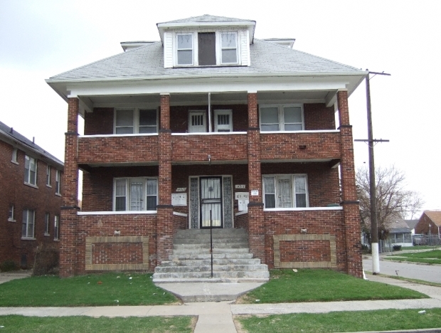 14915-14917 Quincy St in Detroit, MI - Foto de edificio