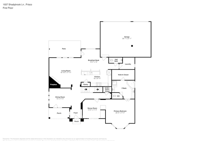 1037 Shadybrook Ln in Frisco, TX - Building Photo - Building Photo
