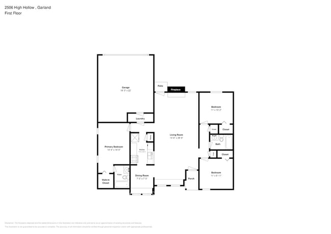 2506 High Hollow Dr in Garland, TX - Foto de edificio - Building Photo