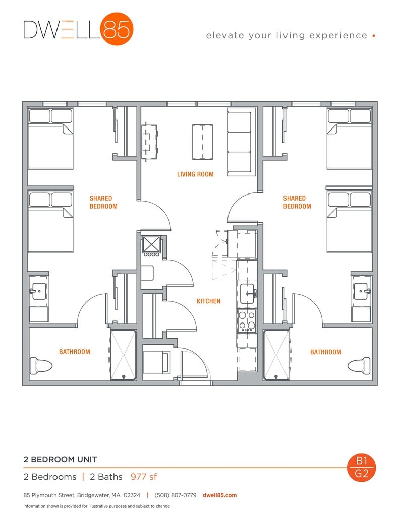 Dwell 85 Bridgewater, MA Apartments