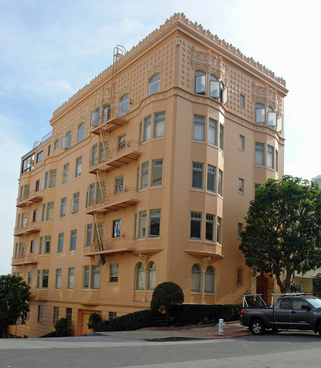 2160 Leavenworth St in San Francisco, CA - Foto de edificio