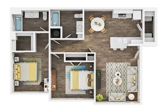Whispering Oaks in Orlando, FL - Building Photo - Floor Plan