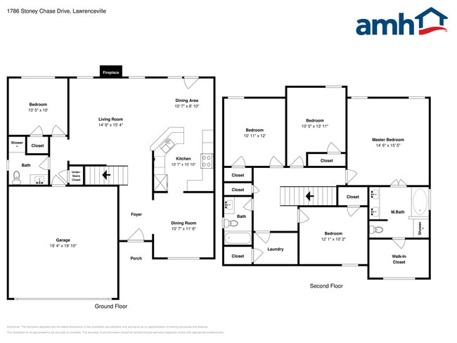 1786 Stoney Chase Dr in Lawrenceville, GA - Foto de edificio - Building Photo