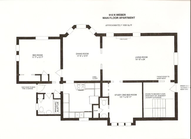 915 N Weber St, Unit MAIN FLOOR in Colorado Springs, CO - Foto de edificio - Building Photo