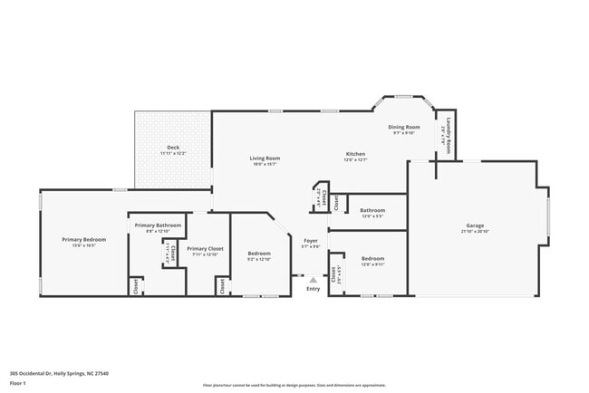 305 Occidental Dr in Holly Springs, NC - Foto de edificio - Building Photo