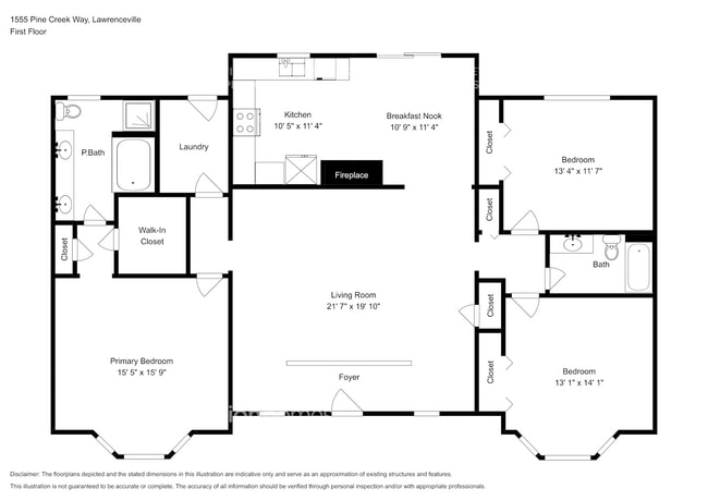 1555 Pine Creek Way NE in Lawrenceville, GA - Building Photo - Building Photo