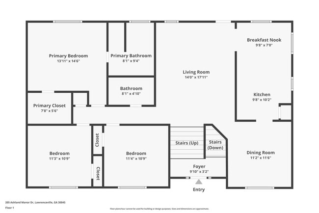 205 Ashland Manor Dr in Lawrenceville, GA - Foto de edificio - Building Photo