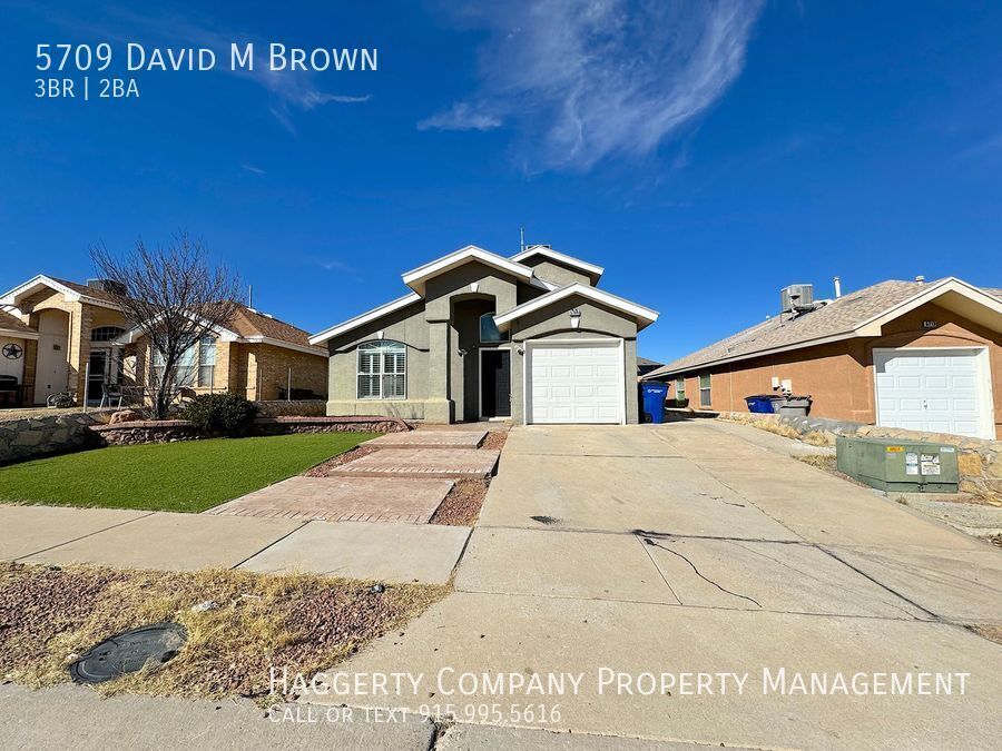 5709 David M Brown Ct in El Paso, TX - Building Photo