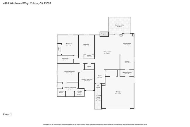 4109 Windward Way in Yukon, OK - Building Photo - Building Photo