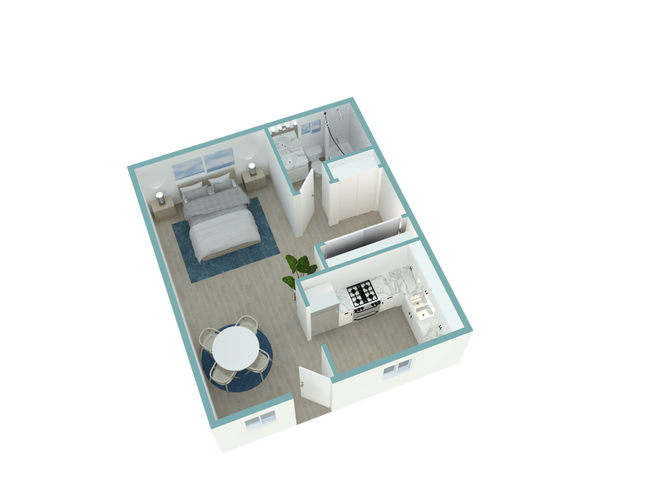 Terre at S Anza in El Cajon, CA - Building Photo - Floor Plan