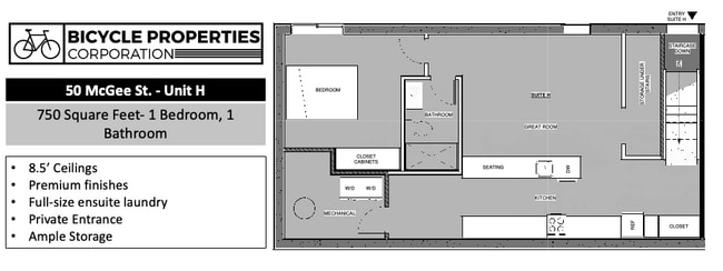 50 Mcgee St, Unit H