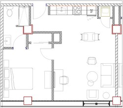 Thirteen15 in New Orleans, LA - Building Photo - Floor Plan