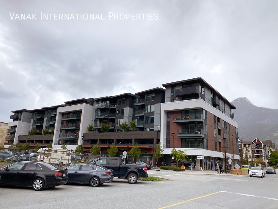 Modern 2 Bed, 2 Bath Condo in the Heart of in Squamish, BC - Building Photo