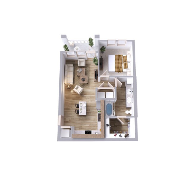 Kelly Hollow in Edmond, OK - Building Photo - Floor Plan