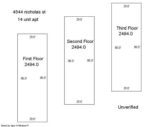 4544 Nicholas St in Omaha, NE - Building Photo - Floor Plan