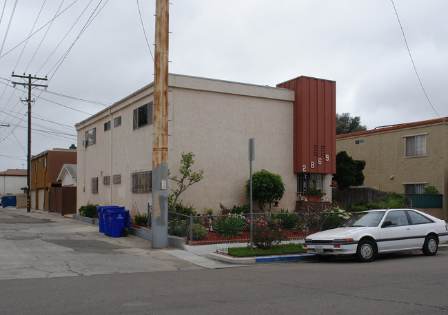 2869 Polk Ave in San Diego, CA - Foto de edificio - Building Photo