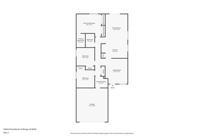 12654 W Paradise Dr in El Mirage, AZ - Building Photo - Building Photo