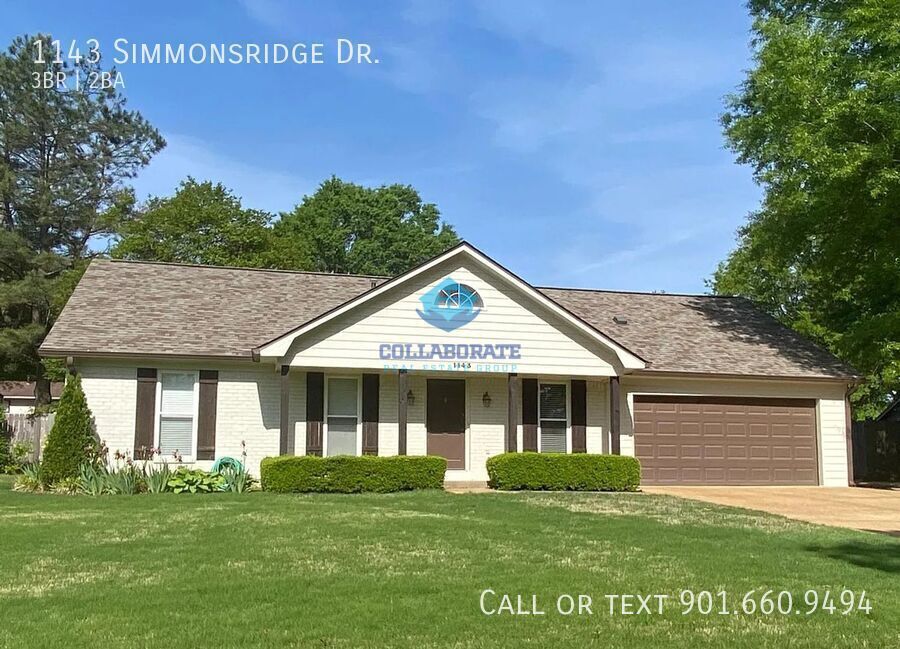 1143 Simmonsridge Dr in Collierville, TN - Building Photo