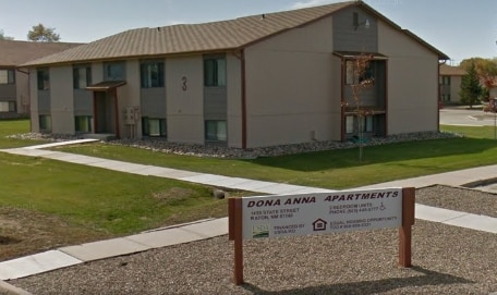 Donna Anna Apartments in Raton, NM - Foto de edificio