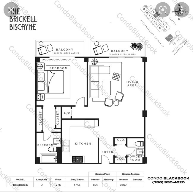 150 SE 25th Rd, Unit 2B in Miami, FL - Foto de edificio - Building Photo